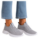 Szare wsuwane buty sportowe /G5-2 16136 T280/