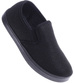Wsuwane czarne dziewczęce tenisówki slip on /G11-2 14828 T116/