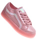 Różowe trampki creepersy na platformie /E9-3 10807 S198/