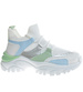  Wsuwane sneakersy na grubej podeszwie /C7-2 11493 T693/