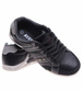 Sznurowane chłopięce trampki czarne /A10-3 16760 T177/