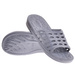 Gumowe klapki damskie basenówki Szare Kod 11705 /F7-1 D309 T190/
