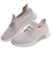 Wsuwane ażurowe beżowe buty sportowe /A7-1 17990 T281/