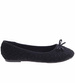 Czarne koronkowe baleriny /E3-2 16606 T8-61/