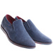Wsuwane półbuty męskie granatowe /C4-1 2344 T386/