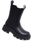 Ocieplane czarne botki na platformie /H2 J5-2 18377 T386/