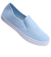 Błękitne męskie trampki slip on /A4-2 18145 T280/