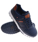 Sznurowane granatowe męskie buty sportowe /B3-2 16694 T482/