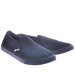 Materiałowe czarne tenisówki slip on /C2-2 12539 T195/