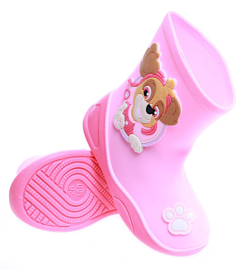 Dziecięce kalosze z pieskami /E6-1 14783 T246/