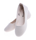 Wiosenne gładkie balerinki beżowe /D1-1 13986 T190/