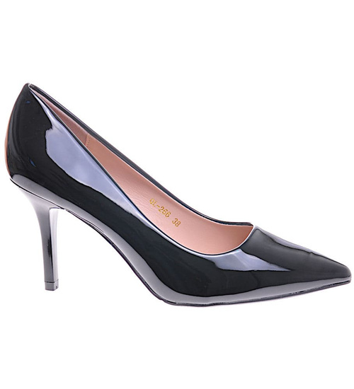 Klasyczne czarne szpilki /A8-2 11828 T595/