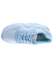 Sznurowane niebieskie buty sportowe damskie /D7-2 15698 T287/