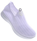 Wsuwane damskie buty sportowe białe /D6-3 13093 T235/