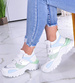  Wsuwane sneakersy na grubej podeszwie /C7-2 11493 T693/