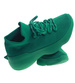 Zielone buty sportowe na niskim koturnie i platformie /G4-3 13511 T236/