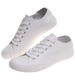 Białe niskie trampki męskie /F2-2 17986 T232/