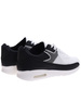 Czarno białe męskie buty sportowe /E8-1 16955 T482/