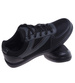 Sznurowane sportowe półbuty męskie Czarne /B4-1 18156 T288/
