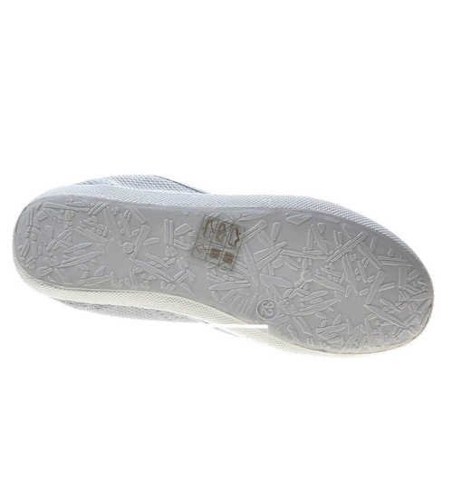 Wsuwane tenisówki dla dziewczynki Szare /D1-1 2906 S2/