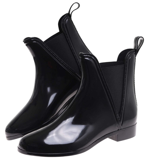 Kalosze damskie czarne gumowce /B6-1  +H2 17979 T21-52/