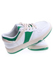 Biało zielone trampki z niską cholewką /D9-2 13536 T285/