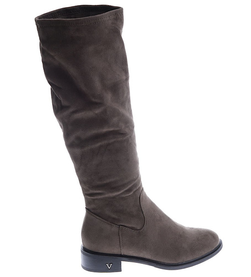 Oliwkowe kozaki oficerki /B5-3 15000 T583/