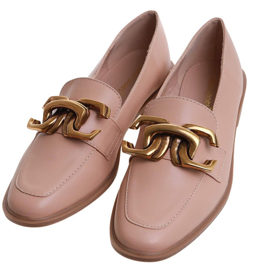 Wsuwane baleriny lordsy Khaki /A6-2 11599 T581/