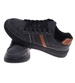 Czarne sznurowane męskie trampki /E9-2 14852 T399/