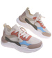 Kolorowe wsuwane sneakersy buty sportowe /F1-3 8767 W231