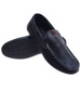 Wsuwane męskie czarne półbuty mokasyny /G3-2 15630 T250/
