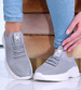 Szare wsuwane buty sportowe /G5-2 16136 T280/