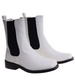 Białe botki sztyblety z ociepleniem /J6-4 H2 18445 T187/