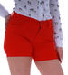 Czerwone krótkie spodenki damskie /H2 UB849 G4/