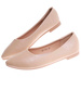 Beżowe klasyczne baleriny damskie /E4-2 17737 W192/