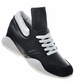 Czarne sneakersy na niskim koturnie /B2-3 9721 S190/