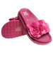 Plażowe różowe klapki damskie /D2-1 17865 S098/