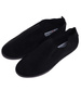 Wsuwane czarne tenisówki slip on /A5-2 18676 T242/