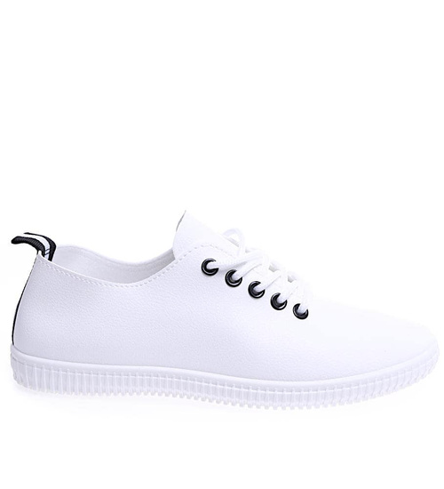 Białe tensiówki damskie /c7-3 14785 T274/