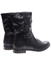 Wysokie czarne botki damskie /J5-3 16947 T230/