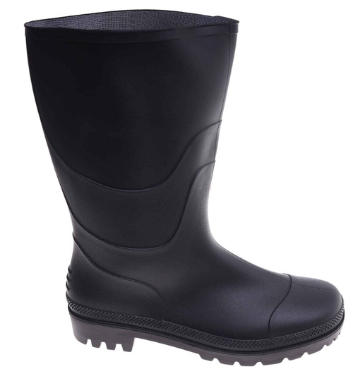 Czarne wysokie kalosze gumiaki /C3-1 18175 T398/