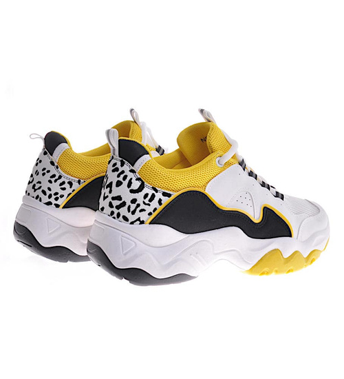 Sznurowane damskie buty sportowe sneakersy /A2-2 12353 S253/ 