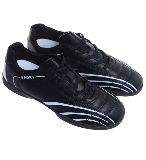 Czarne trampki halówki męskie /D2-2 18150 T388/