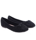 Czarne koronkowe baleriny /E3-2 16606 T8-61/