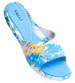 Wodoodporne basenowo plażowe klapki damskie Niebieskie /D5-1 15575 S089/