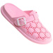 Klapki damskie Ażurowe różowe buty na plażę /H2 17854 G008/