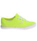Jasno zielone niskie tenisówki damskie z tkaniny OST436