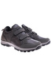 Szare męskie buty trekkinngowe na rzepy /C1-2 17141 T388/