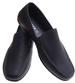Męskie czarne półbuty mokasyny /G3-3 14217 S398/