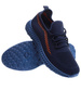 Lekkie ażurowe męskie buty sportowe Granatowe /D1-1 15556 T383/